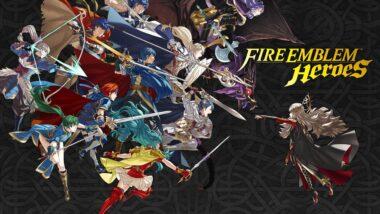 Fire Emblem Heroes Nintendo Mobile characters posing
