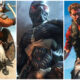 Bannerlord, Crysis and Far Cry main characters posing