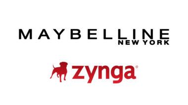 Maybelline Zynga logos