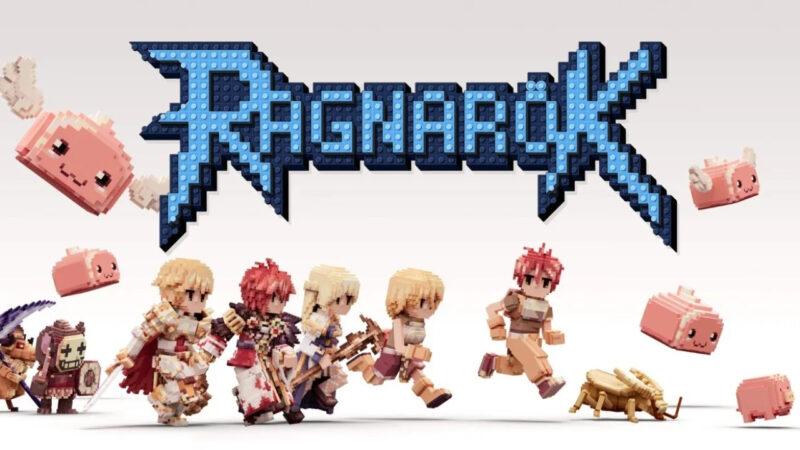 Ragnarok characters running under a Ragnarok logo