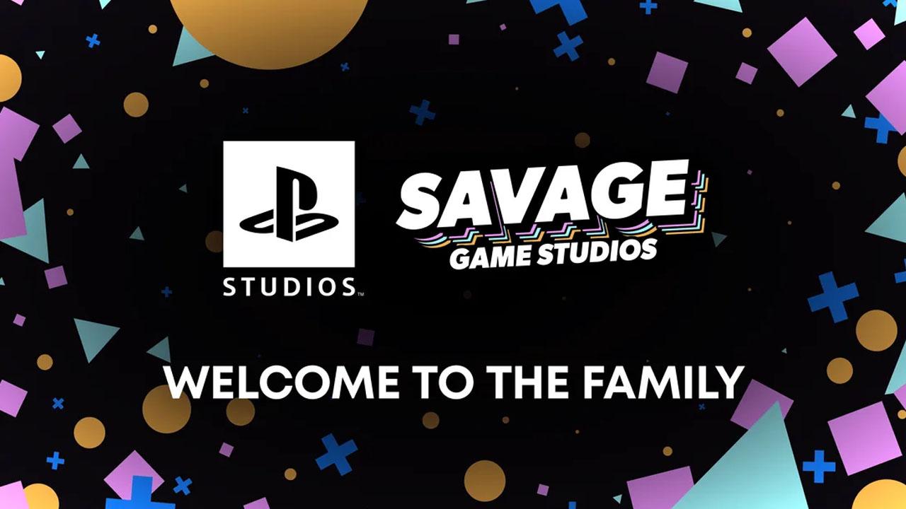 PlayStation Studios and Savage Game Studios logo