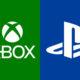 Xbox and PlayStation logos side by side