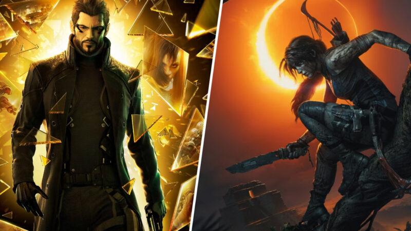Deus Ex and Tomb Raider side by side