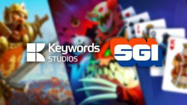 Keyword Studios Smoking Gun logoları