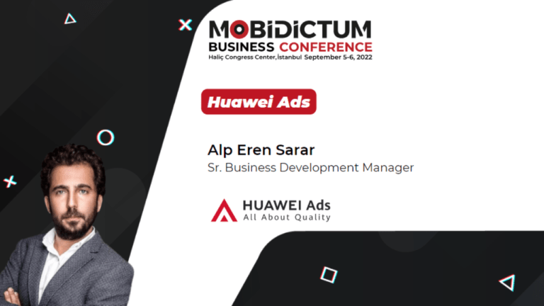 A headshot of Huawei Ads' Alp Eren Sarar