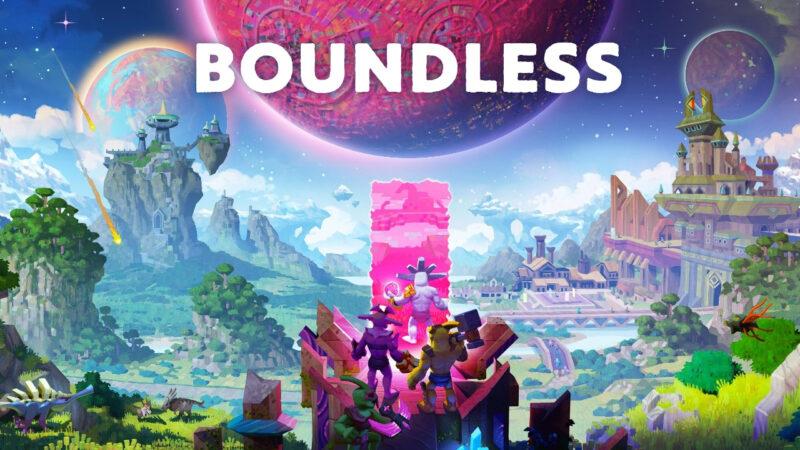 Boundless world under the boundless logo