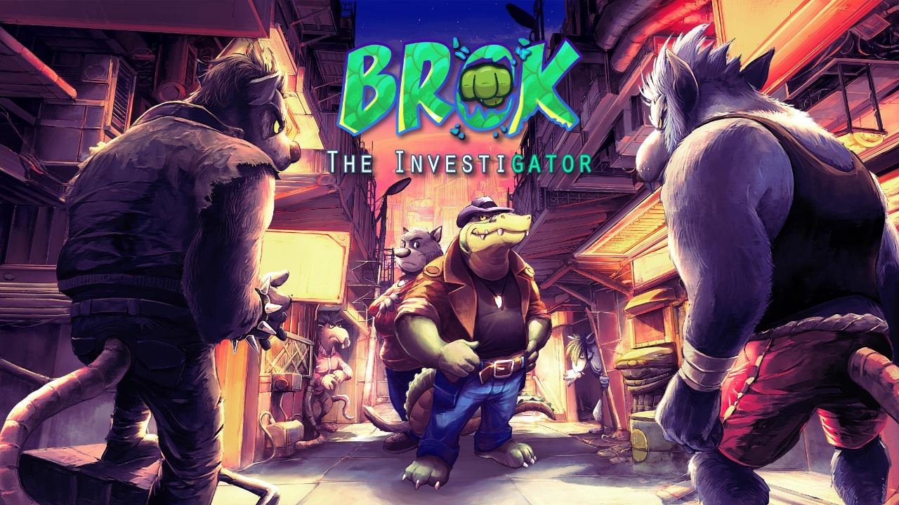 Brok the InvestiGator game poster