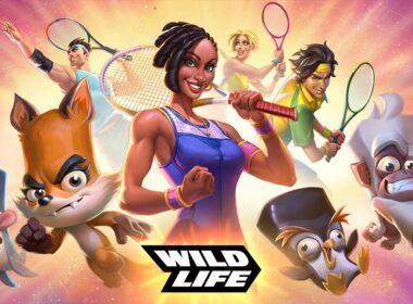 Wildlife Studios logo in mid bottom and characters all around
