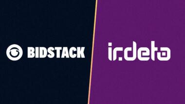 Bidstack and Irdeto logos