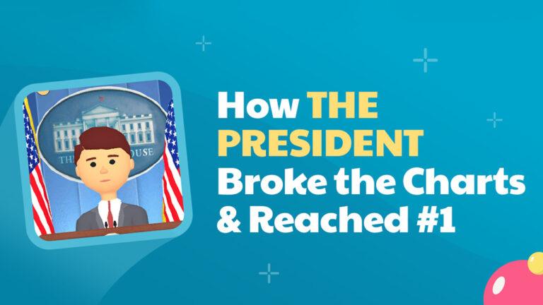 CrazyLabs' The President character in a boxed image