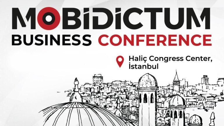 Mobiditum Business Conference 2022 logo and Halic drawing