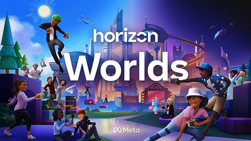 Meta's Horizon Worlds characters playing