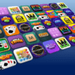 A collage of VIKER's games' symbols